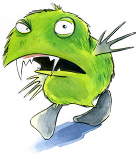 Bokillustration Stora T 